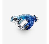 PANDORA Silver Metallic Blue Gecko Charm 792701C01