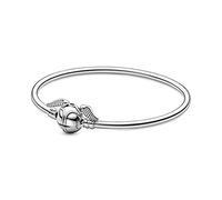 PANDORA Silver Moments Women's Bangle, Silver