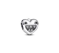 Pandora Silver Mum of Monsters Heart Charm