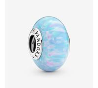 PANDORA Silver Opalescent Ocean Blue Charm 791691C01