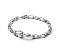 Pandora Silver Openable Oval Link Chain Bracelet - 16cm