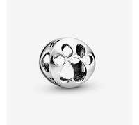PANDORA Silver Openwork Paw Print Charm 798869C00
