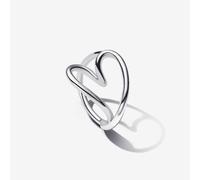 PANDORA Silver Organically Shaped Heart Ring 193288C00-60