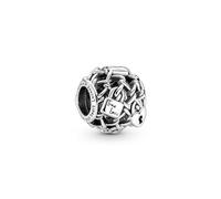 Pandora Silver Padlock Wire Charm - Silver