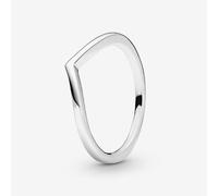 PANDORA Silver Polished Wishbone Ring 196314-48