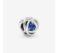 PANDORA Silver September Birthstone Eternity Circle Charm 790065C07