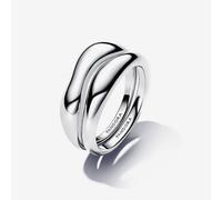 PANDORA Silver Shaped Stacking Ring Set 193264C00-56