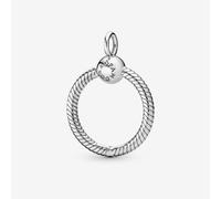 PANDORA Silver Small O Pendant 398296