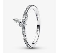 PANDORA Silver Sparkling Butterfly Ring 194269C03-50