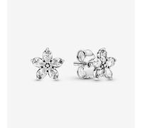 PANDORA Silver Sparkling Flower Stud Earrings 299239C01