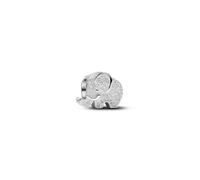 Pandora Silver Textured Elephant Mini Charm