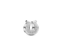 Pandora Silver Textured Horseshoe Mini Charm