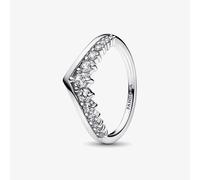 PANDORA Silver Timeless Wish Floating Pavé Ring 192320C01-56