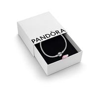 PANDORA Smooth Snake Chain Bracelet for Charms, Size 17, Gift Box | Smooth Snake Chain Charm Bracelet in Polished Sterling Silver, a Versatile Canvas for Your Charms & Clips