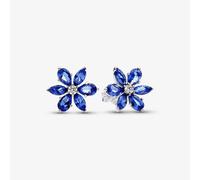 PANDORA Sparkling Blue Herbarium Cluster Stud Earrings 292407C01