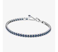 PANDORA Sparkling Blue Tennis Bracelet 591469C02-16