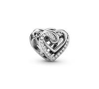 Pandora Sparkling Entwined Hearts Charm