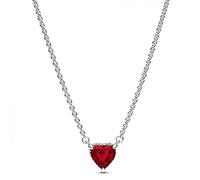 PANDORA Sparkling Heart Halo Pendant Collier Necklace