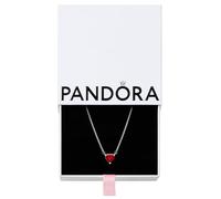 PANDORA Sparkling Heart Halo Pendant Collier Necklace- With Gift Box