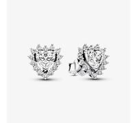 PANDORA Sparkling Heart Halo Stud Earrings 293097C01