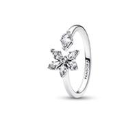 Pandora Sparkling Herbarium Cluster Open Ring - 50