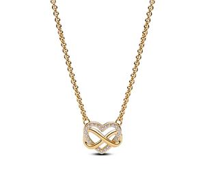Pandora Sparkling Infinity Heart Collier Necklace - 50cm