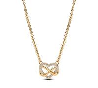 Pandora Sparkling Infinity Heart Collier Necklace - 50cm