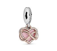 Pandora Sparkling Infinity Heart Dangle Charm