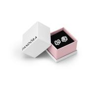 Pandora Sparkling Infinity Heart Stud Earrings-With Gift Box