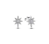 Pandora Earrings Sterling Silver 925 293587C01, Silver, Cubic Zirconia