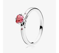 PANDORA Sparkling Red Heart Ring 196574CZRMX-54