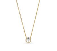 PANDORA Sparkling Round Halo Pendant Collier Necklace 17.7 inches