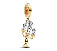 PANDORA Disney Beauty and the Beast Lumière Charm 763985C01