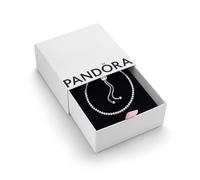 PANDORA Sparkling Slider Bracelet for Charms, Size 25, Gift Box