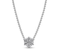 Pandora Sparkling Snowflake Pendant Necklace