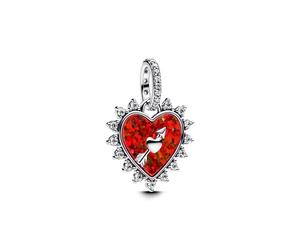Pandora Spinnable Arrow Heart Dangle Charm