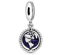 Pandora Spinning Globe Dangle Charm 798021CZ