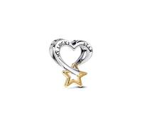 Pandora Lucky Star & Heart Charm