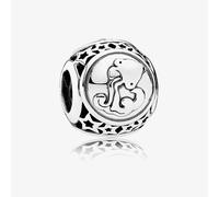 PANDORA Sterling Silver Aquarius Zodiac Star Sign Charm 791934