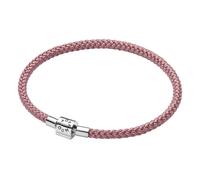 Pandora Sterling Silver Cord Bracelet Pink 925 Snap Clasp 594530C01