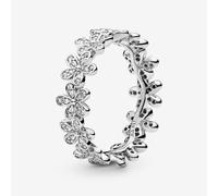 PANDORA Sterling Silver Daisy Flower Ring 190934CZ-60