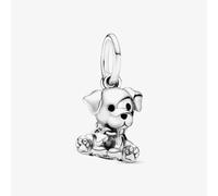 PANDORA Sterling Silver Labrador Puppy Charm 798009EN16