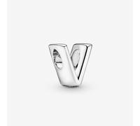 PANDORA Sterling Silver Letter V Charm 797476