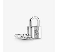 PANDORA Sterling Silver Padlock & Key Dangle Charm 790088C01