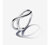 PANDORA Sterling Silver Shaped Infinity Ring 193318C00-52