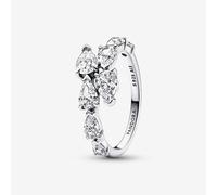 PANDORA Sterling Silver Sparkling Twist Ring 193004C01-56