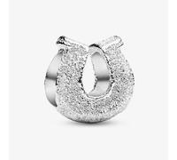 PANDORA Sterling Silver Textured Horseshoe Charm 794056C00
