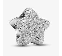 PANDORA Sterling Silver Textured Star Charm 794050C00