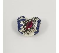 pandora stranger things glow-in-the-dark heart charm