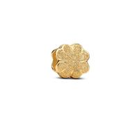 Pandora Charms Mini Clover Texture Charm 14k Gold Overlay 764047C00
